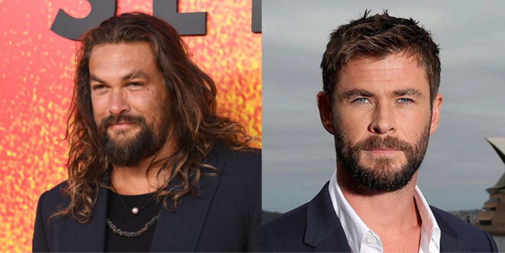 Chris Hemsworth e Jason Momoa