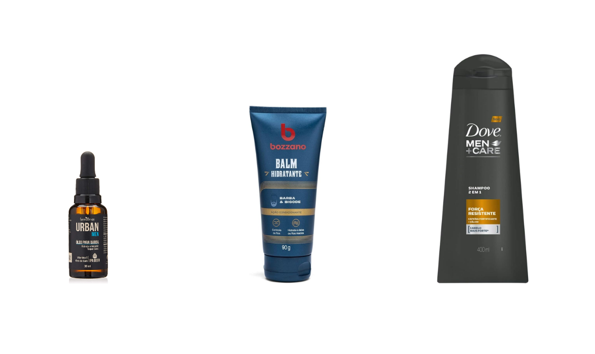 Produtos Essenciais para Manutenção da Barba